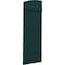Ekena Millwork Americraft 5-Board (2 Batten) Wood Joined Board-n-Batten Shutters w/Ellipt Top, ARW101BE518X54FGH, PR ARW101BE518X54FGH - alternate 6
